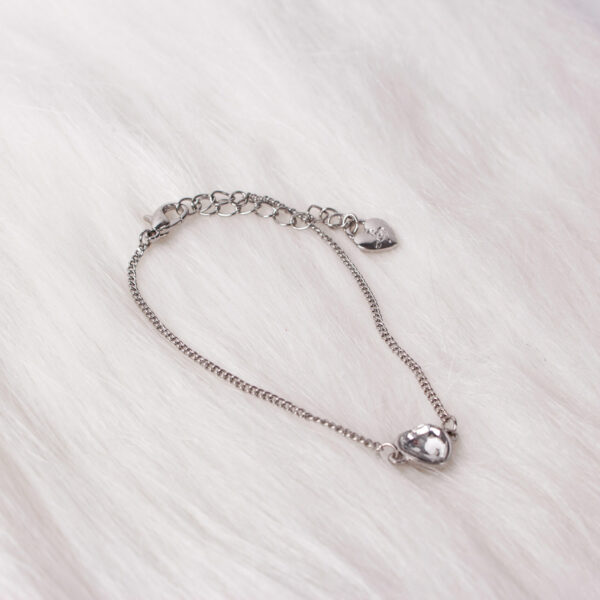 Lipsy Heart Pendant Jewel Bracelet - Image 2