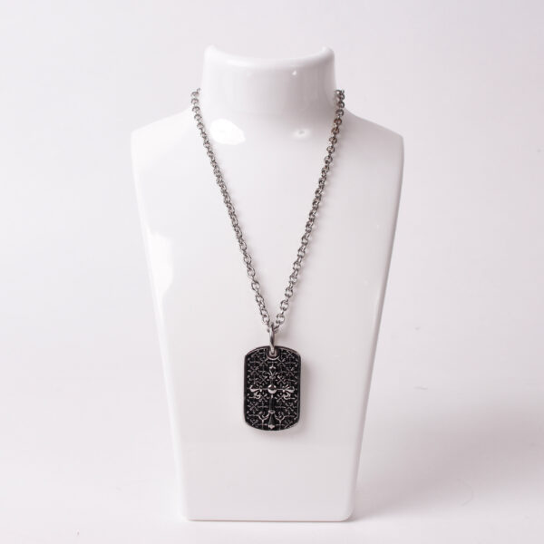 Cross Tag Necklace